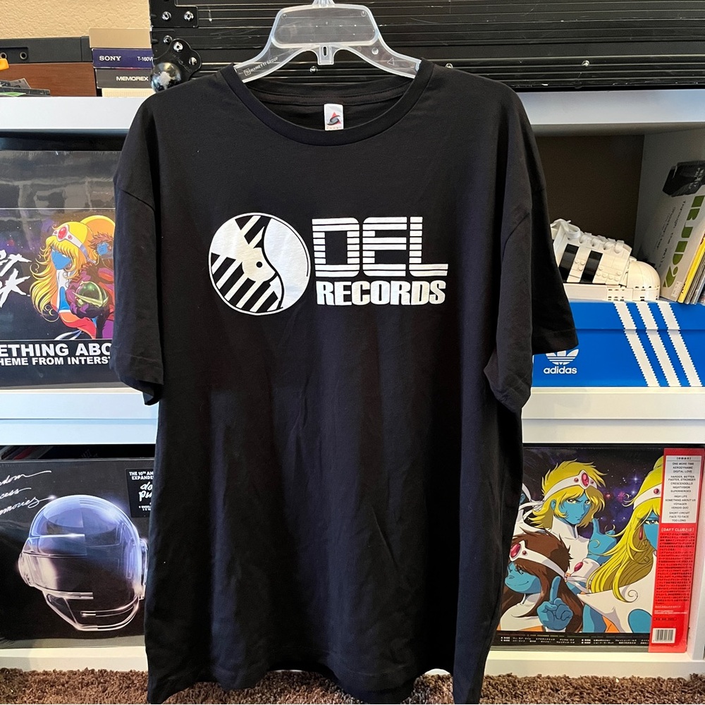 Black DEL Records T-Shirt